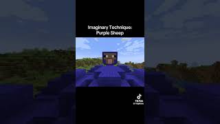 imaginary technique: purple sheep