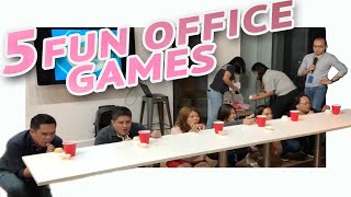 5 FUN PARTY GAMES AT WORK • Part 4  | Minute To Win It Style