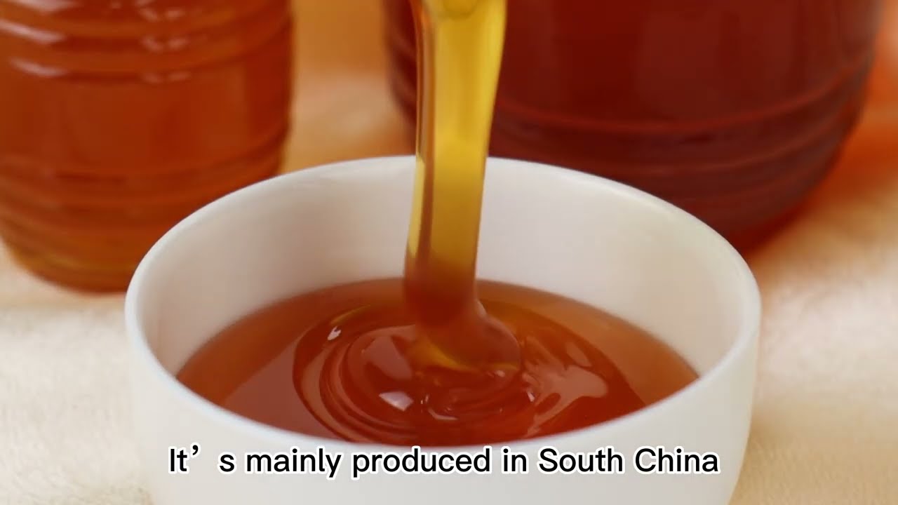 DELEE FOODS HALAL Certified Purely Longan Honey Raw Bee Honey Natural Sweetener Additive-Free