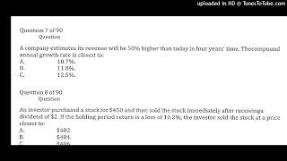 Quant Q7 CFA LEVEL 1 2025 PRACTICE PACK