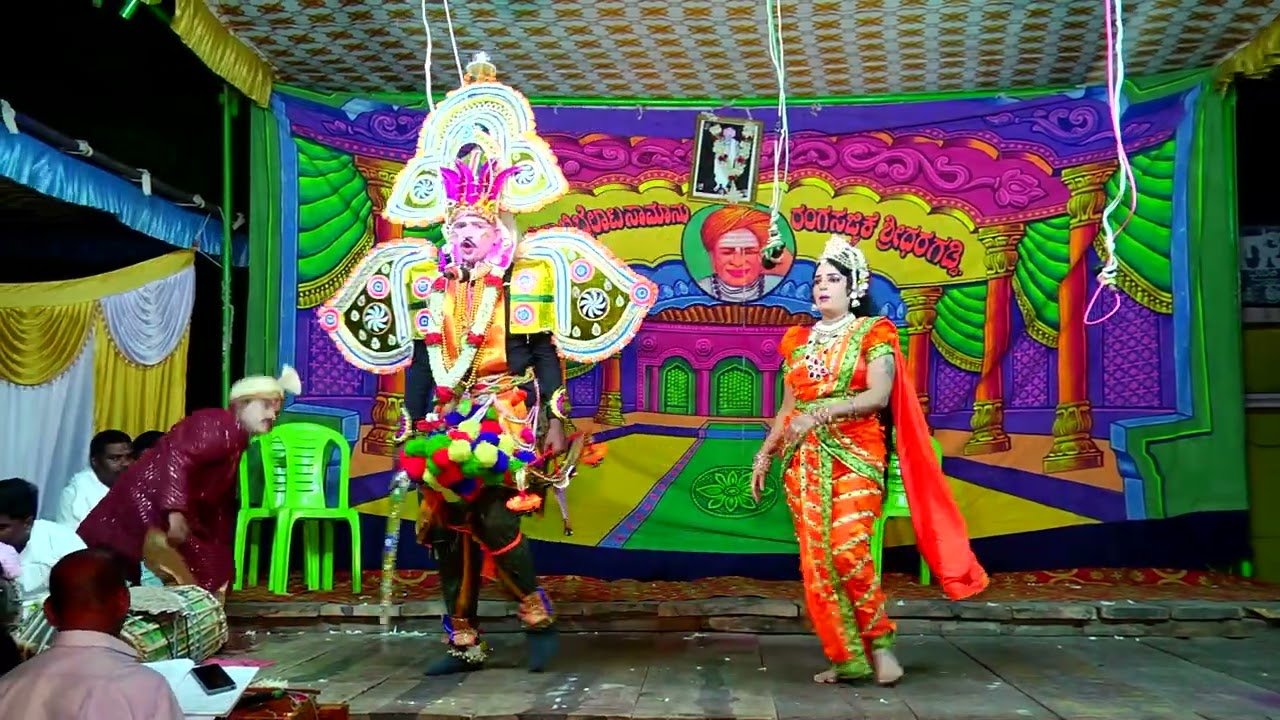 ಶ್ರೀಧರಗಡ್ಡೆ ಗ್ರಾಮದಲ್ಲಿ ನಡೆದ ವೀರ ಅಭಿಮನ್ಯೂ ಕಾಳಗ ಎಂಬ ಸುಂದರ ಪೌರಾಣಿಕ ನಾಟಕ 14-07-2025 Part 06