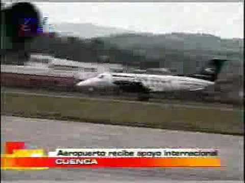 Aereopuerto de Cuenca recibe apoyo internacional