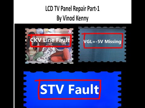 LED TV Panel Repair Part 1 by Vinod Kenny