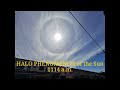 22/12/2023 1114 a.m. Halo Phenomenon appeared in the sky of Laluan Perpaduan Ria 3
