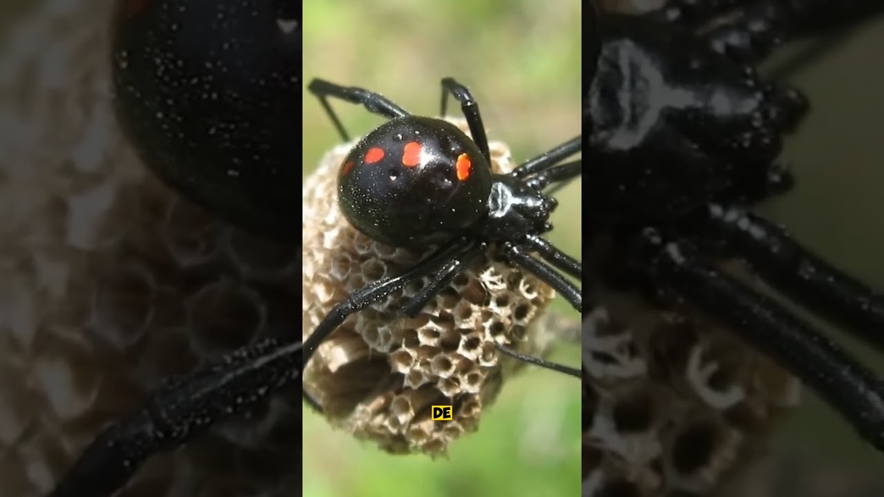 La araña más peligrosa del mundo: La viuda negra 