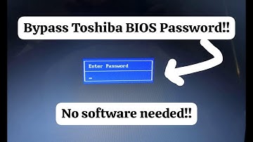 Toshiba Bios Password RESET - Quick Fix Solution! - (Toshiba C55-A5182)