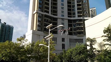 Chinese F450 Quadcoper with Multiwii onboard.