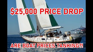 $25,000 SAILBOAT PRICE DROP! SHOULD WE BUY IT? EP 246  Lady K Sailing