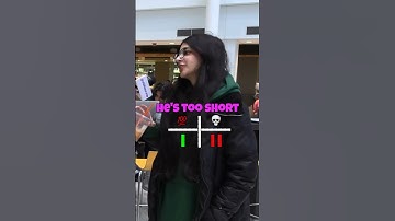 How short is TOO short?👀😳 #height #dating