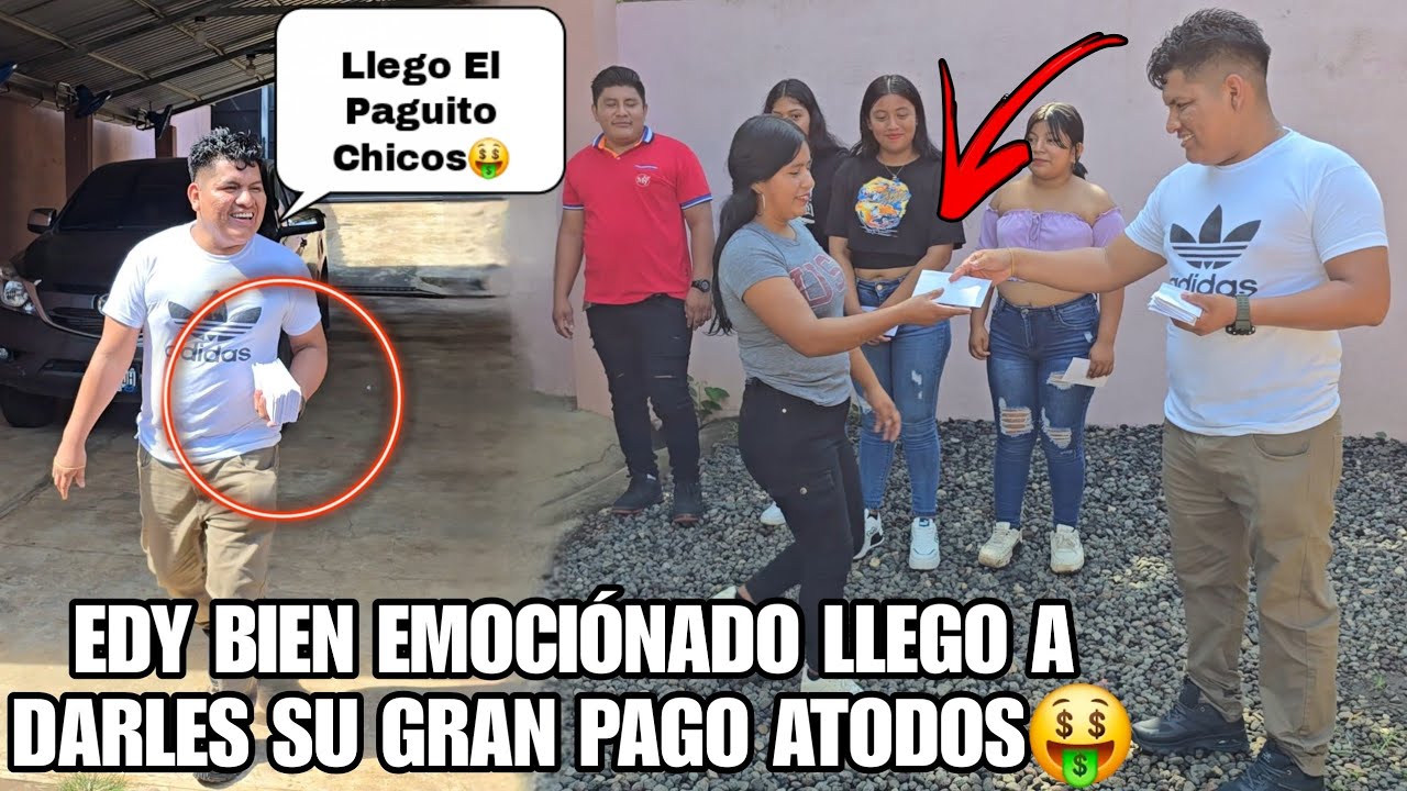 El Patron EDY Llego A Pagarle A toda Su Gente, Mirén A Quienes les Aumentó y a quienes No?😱