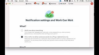 XR Training   Basecamp  Adjust Email Notification Settings