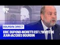 Eric Dupond-Moretti face à Jean-Jacques Bourdin en direct