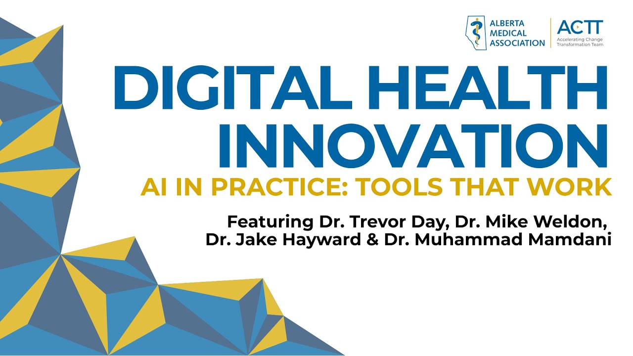 Digital Health Innovation Session 2 – AI in Practice: Tools That Work ...