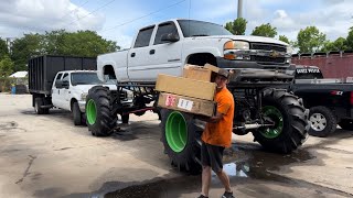 : SPENDING MY LIFE SAVINGS ON A MEGA MUD TRUCK! PROGESS UPDATE