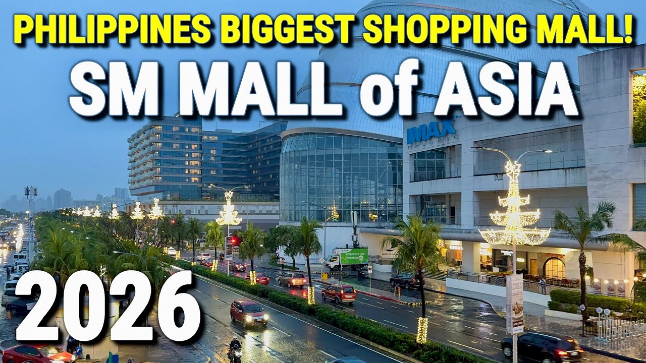 Walking SM Mall of Asia 2026 🇵🇭 Philippines’ BIGGEST Shopping Mall ...