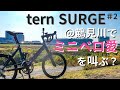 【ロードバイク】tern SURGEと鶴見川サイクリング！ミニベロードの魅力を喋ってたら、めっちゃ景色が良い場所に着いた