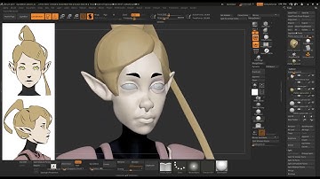 (PART 5) Stylized Character Sculpting - Onasugar Insta #ZBrush