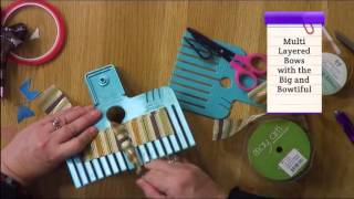How to use the Bow Maker with Embellishment Attic | Craft Academy