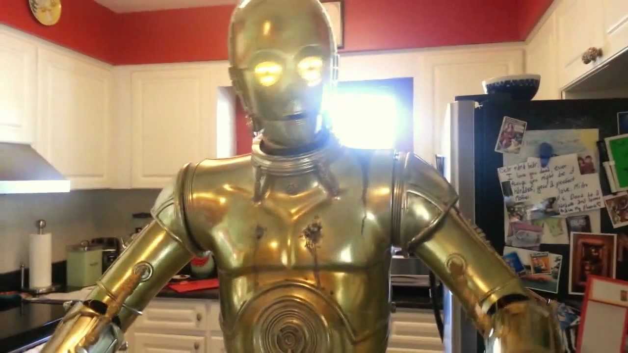 Threepio stopped by to say a few things