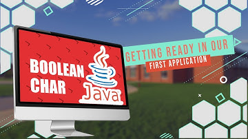 Java tutorial intellij || Char and Boolean