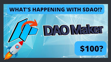WHAT IS HAPPENING WITH $DAO? DAO MAKER UPDATE PRICE PREDICTION 2022-2025 | #crypto #altcoins
