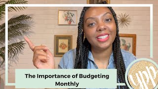 The Importance of Budgeting Monthly To Help Stop Overspending & Impulsive Spending