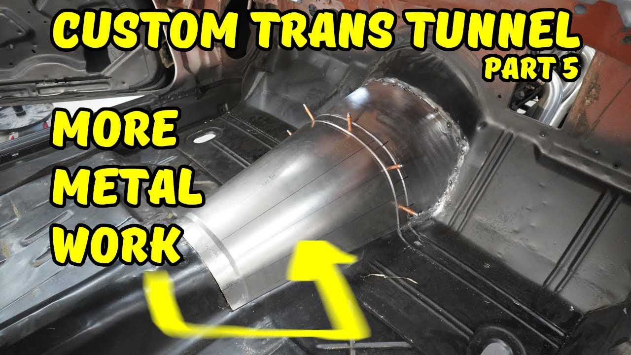 Custom Transmission Tunnel Fabrication Part 5 - More Metal Fab - 71 ...