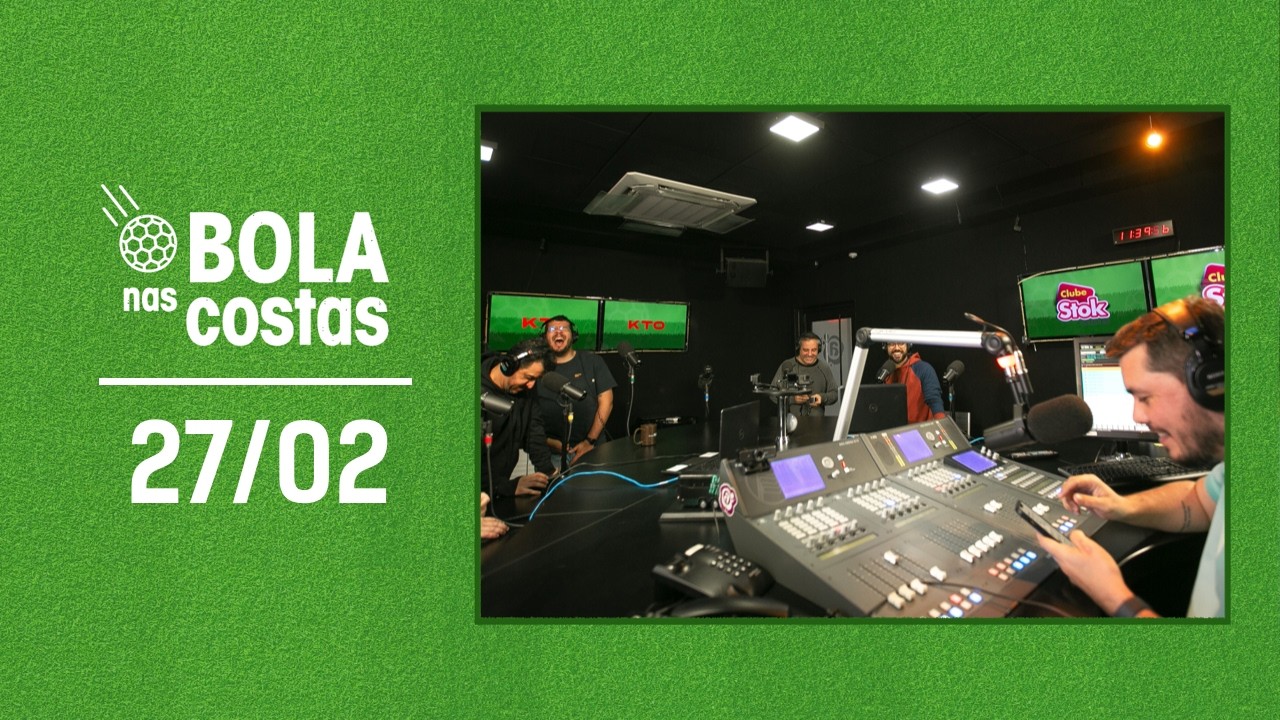 O BOLA NAS COSTAS AO VIVO | ATL TV | 27/02
