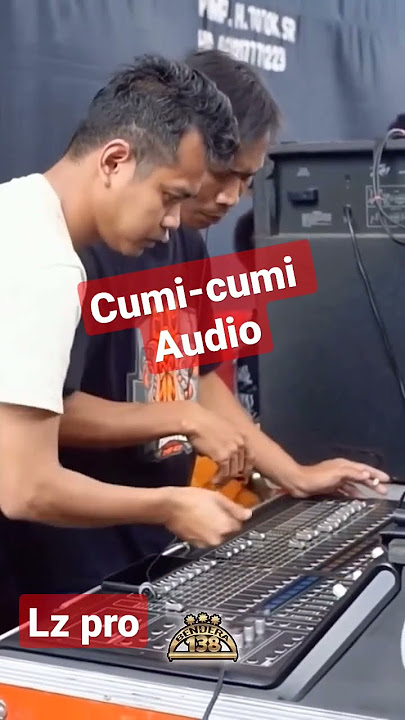 cak Dodot setting Mixer panggung Cumi cumi || ADELLA || #cak dodot