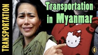 9 BEST WAYS TO GET AROUND  MYANMAR | TRAVEL GUIDE screenshot 5