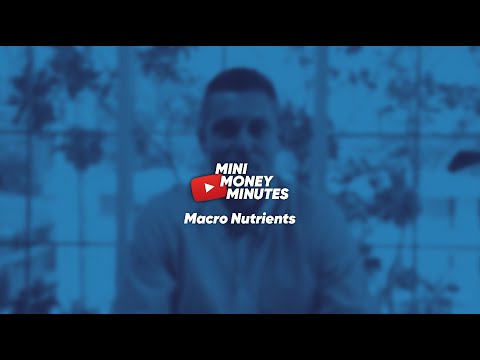 Mini Money Minutes | Health & Wealth | Macro Nutrients