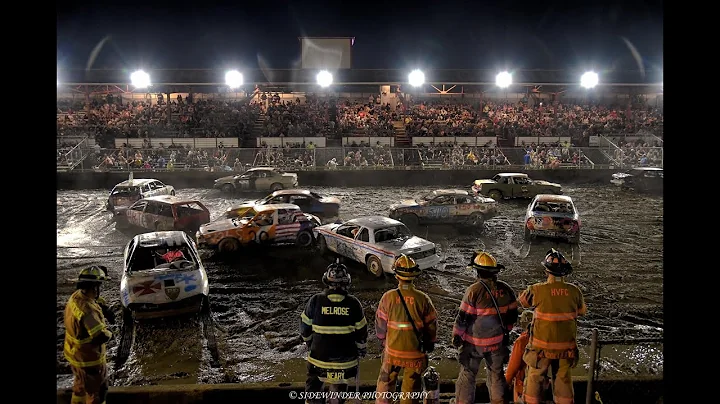 Schaghticoke Fair Full Size Demolition Derby Featu...