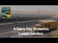 A rainy day at Heaton Lodge Junction