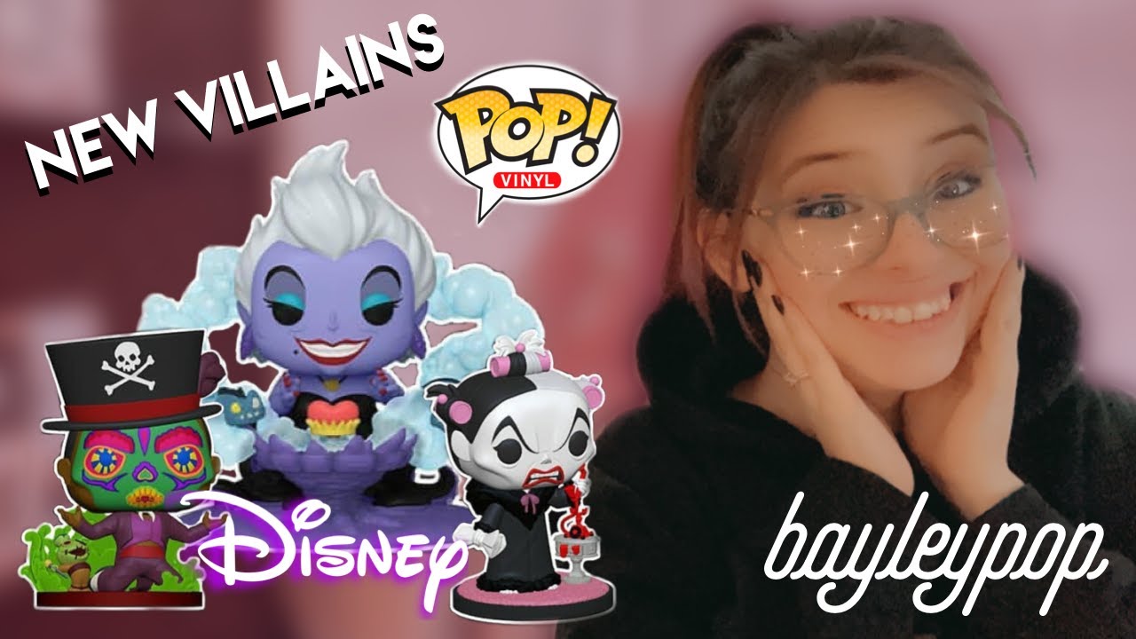 NEW DISNEY VILLAINS FUNKO POP LINE REVIEW | Funkoween | Little Mermaid | Cruella