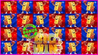 ALL BONUS FEATURES! BIG WIN GOLD BONANZA SLOT MACHINE