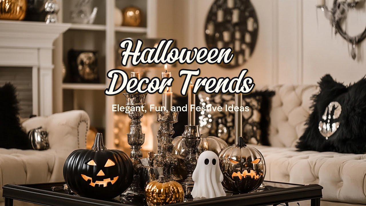 Top Halloween Decor Trends of 2024 Elegant, Fun, and Festive Ideas 🎃👻