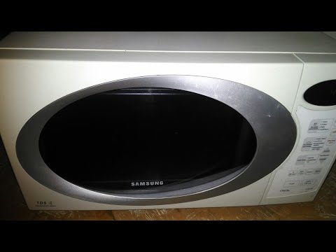 Микроволновка SAMSUNG, при открытой двери крутится тарелка и не работает модуль.
