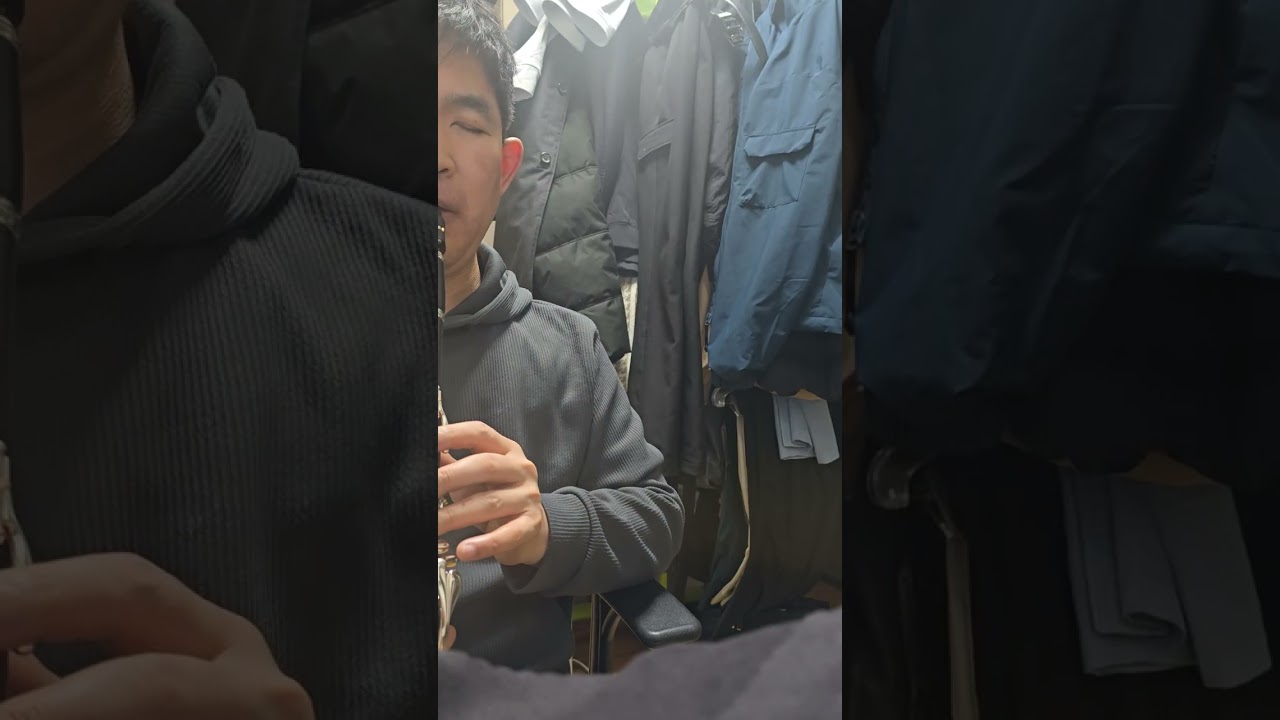 하나님의 은혜 클라리넷 독주를 불어봤는데요 많이 부족한데 틀린 부분도 있으니 이해하고 들어 주세요