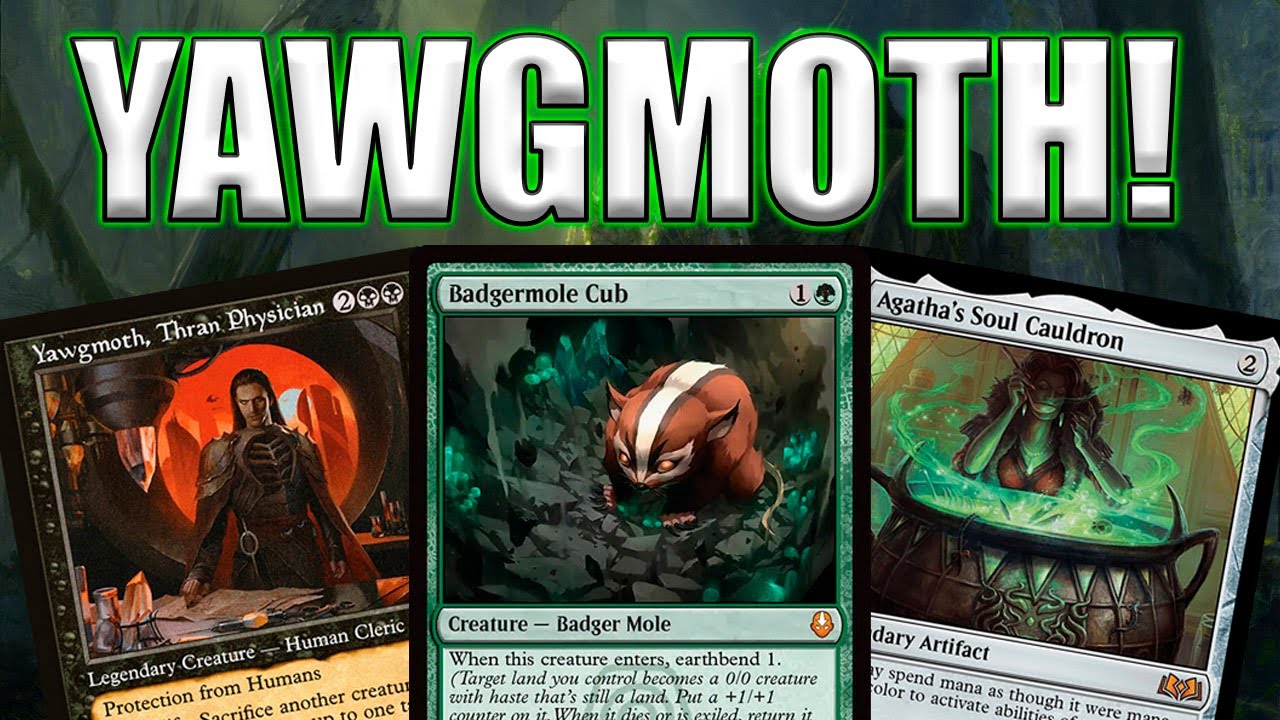 🟢⚫ Modern Yawgmoth is back thanks to Badgermole Cub!