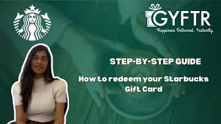 Learn how to redeem your Starbucks gift card in this easy, step-by-step video guide.