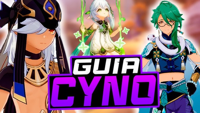 GUIA[3.1]: INFOGRAFO CYNO BUILD Genshin Impact