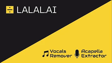 LALAL.AI vs Acapella Extractor&Vocals Remover (vocal & instrumental track AI separation)