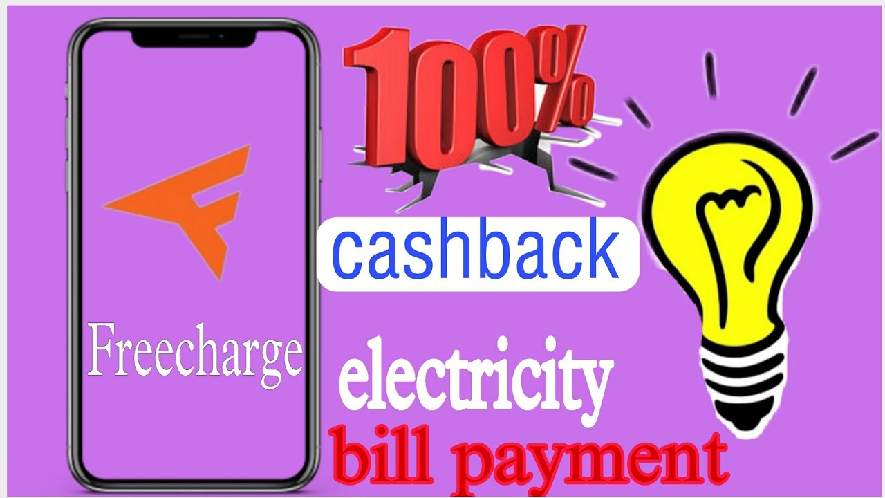 freecharge electricity bill payment cashback //techwordashish