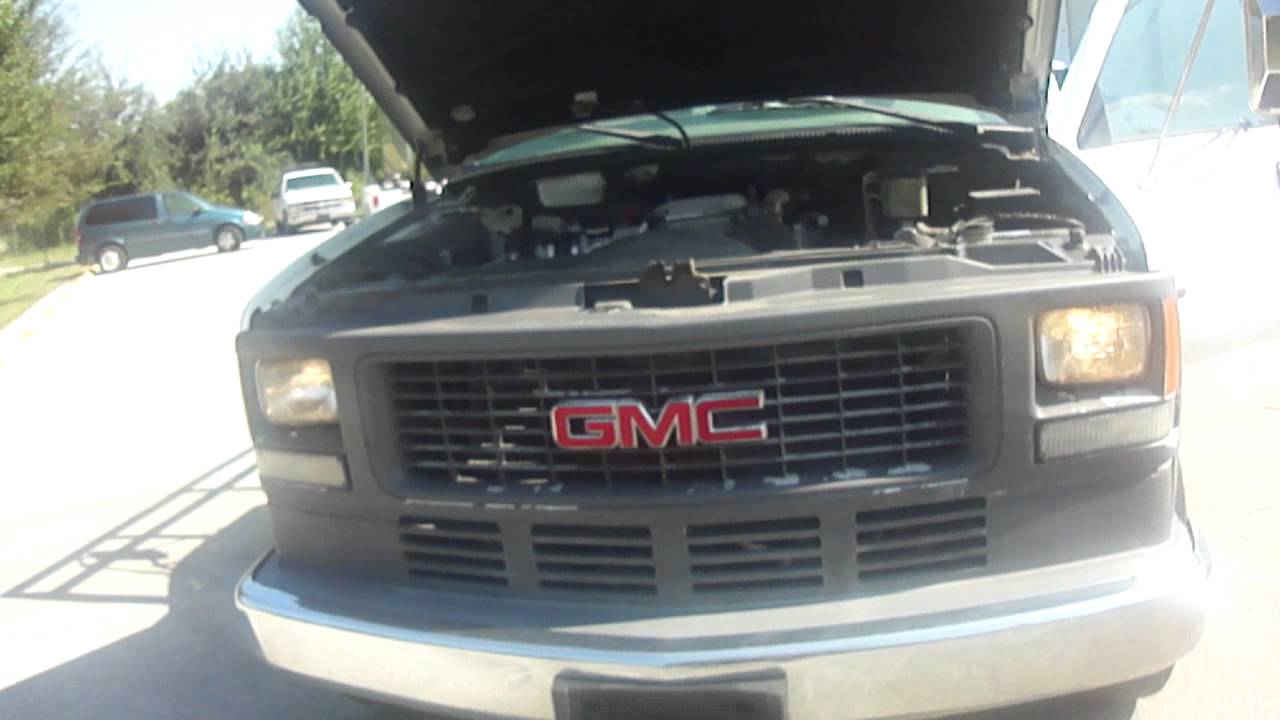 2000 GMC 3500 HD DIESEL UTILITY - 75K