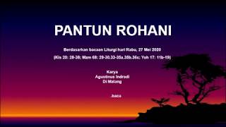 PANTUN ROHANI, Rabu 27 Mei 2020