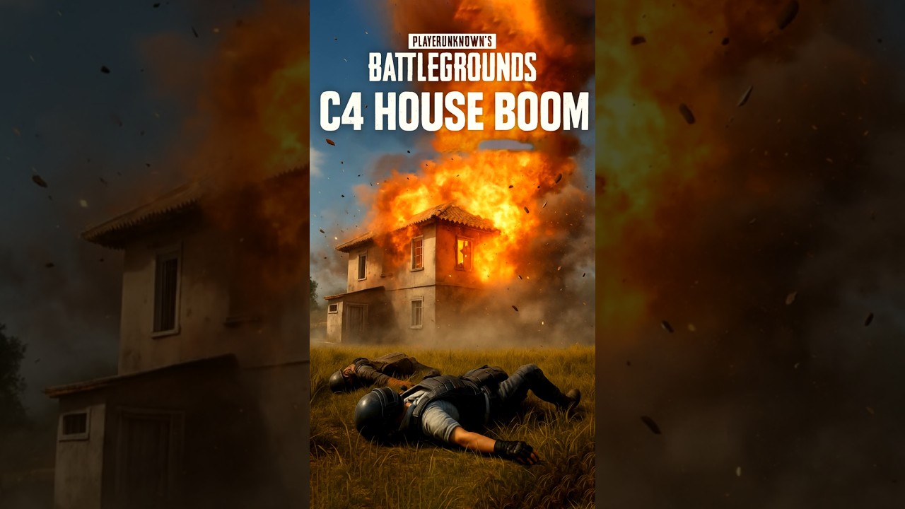🚨 INSANE C4 PLAY! 🚨 | 2  Kills 💀💀 in one BOOM!💣🏠 