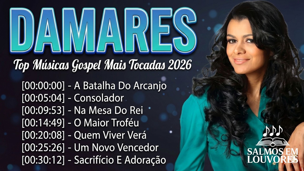 ✨Novo Damares 2026 - Louvores Nostálgicos e Inspiradores O Maior Troféu, Sacrifício e Adoração