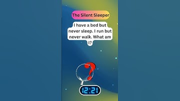 What Runs But Never Walks? Riddles to Stretch Your Brain! #shorts #short #shortvideo #riddles