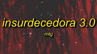 Mtg - Insurdecedora 3.0  Slowed  | Rare Ai Tiktok Trend