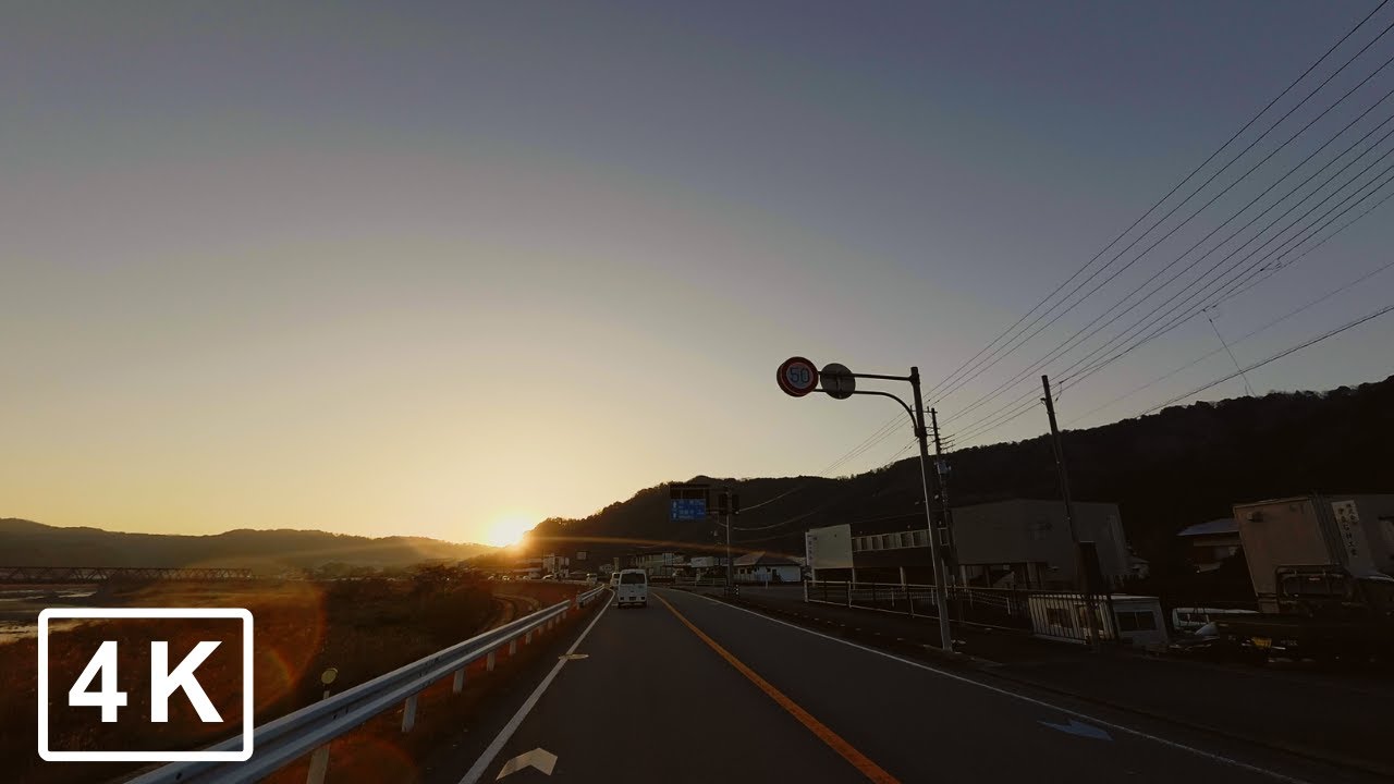 Izu Peninsula Scenic Drive #1｜Morning Coastal & Mountain Route POV【4K】